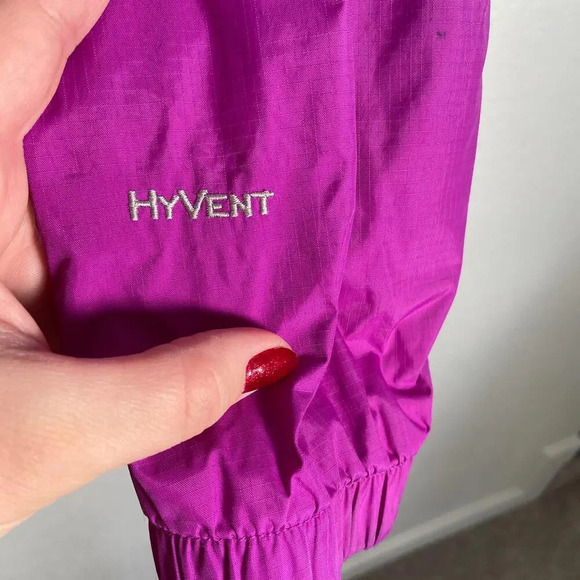 The North Face Hyvent Orchid Purple  Rain Jacket XS - Picture 5 of 15